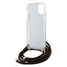 Guess GUHCP15SHC4SEW iPhone 15 / 14 / 13 6.1" brązowy/brown hardcase Crossbody Cord 4G Print na NearMe.pl
