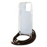 Guess GUHCP15LHC4SEW iPhone 15 Pro 6.1" brązowy/brown hardcase Crossbody Cord 4G Print na NearMe.pl