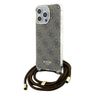 Guess GUHCP15XHC4SEW iPhone 15 Pro Max 6.7" brązowy/brown hardcase Crossbody Cord 4G Print na NearMe.pl