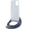Guess GUHCP15SHC4SEB iPhone 15 / 14 / 13 6.1" niebieski/blue hardcase Crossbody Cord 4G Print na NearMe.pl