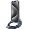 Guess GUHCP15LHC4SEB iPhone 15 Pro 6.1" niebieski/blue hardcase Crossbody Cord 4G Print na NearMe.pl