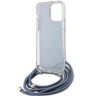 Guess GUHCP15LHC4SEB iPhone 15 Pro 6.1" niebieski/blue hardcase Crossbody Cord 4G Print na NearMe.pl