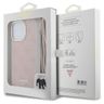 Guess GUHCP15XHC4SEP iPhone 15 Pro Max 6.7" różowy/pink hardcase Crossbody Cord 4G Print na NearMe.pl