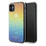 Guess GUHCN61HDECMI iPhone 11 / Xr 6.1" wielokolorowy hardcase IML Faceted Mirror Disco Iridescent na NearMe.pl