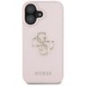 Etui Guess Grained Big 4G Logo Small     Classic Logo do iPhone 16 różowy na NearMe.pl