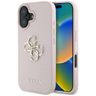 Etui Guess Grained Big 4G Logo Small     Classic Logo do iPhone 16 różowy na NearMe.pl