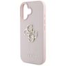 Etui Guess Grained Big 4G Logo Small     Classic Logo do iPhone 16 różowy na NearMe.pl