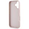 Etui Guess Grained Big 4G Logo Small     Classic Logo do iPhone 16 różowy na NearMe.pl