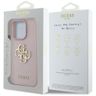Etui Guess Grained Big 4G Logo Small Classic Logo do iPhone 16 Pro różowy na NearMe.pl
