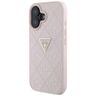 Etui Guess Hot Stamp 4G Pattern Triangle Metal Logo do iPhone 16 różowy na NearMe.pl