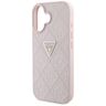 Etui Guess Hot Stamp 4G Pattern Triangle Metal Logo do iPhone 16 różowy na NearMe.pl