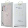 Etui Guess Hot Stamp 4G Pattern Triangle Metal Logo do iPhone 16 różowy na NearMe.pl