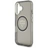 Etui Guess IML Metal Mountain Logo       MagSafe do iPhone 16 czarny na NearMe.pl