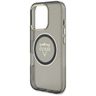 Etui Guess IML Metal Mountain Logo MagSafe do iPhone 16 Pro Max czarny na NearMe.pl