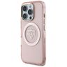 Etui Guess IML Metal Mountain LogoMagSafe do iPhone 16 Pro różowy na NearMe.pl