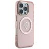Etui Guess IML Metal Mountain Logo       MagSafe do iPhone 16 Pro Max różowy na NearMe.pl