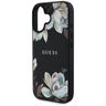 Etui Guess Grained Printed Flower        Pattern MagSafe do iPhone 16 czarny na NearMe.pl