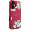 Etui Guess Grained Printed Flower Pattern MagSafe do iPhone 16 fuksja na NearMe.pl