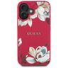 Etui Guess Grained Printed Flower Pattern MagSafe do iPhone 16 fuksja na NearMe.pl