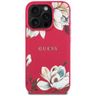 Etui Guess Grained Printed Flower Pattern MagSafe do iPhone 16 Pro fuksja na NearMe.pl