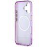 Etui Guess Glitter Flowers Triangle      Buttons MagSafe do iPhone 16 fioletowy na NearMe.pl