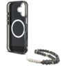 Etui Guess Palm Trees Triangle Pearl     Strap MagSafe do iPhone 16 czarny na NearMe.pl