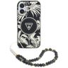 Etui Guess Palm Trees Triangle Pearl     Strap MagSafe do iPhone 16 czarny na NearMe.pl