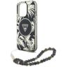 Etui Guess Palm Trees Triangle Pearl     Strap MagSafe do iPhone 16  Pro czarny na NearMe.pl