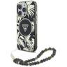 Etui Guess Palm Trees Triangle Pearl     Strap MagSafe do iPhone 16  Pro czarny na NearMe.pl