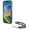 Etui Guess Palm Trees Triangle Pearl     Strap MagSafe do iPhone 16  Pro Max czarny na NearMe.pl