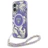 Etui Guess Palm Trees Triangle Pearl     Strap MagSafe do iPhone 16 fioletowy na NearMe.pl