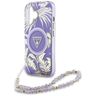 Etui Guess Palm Trees Triangle Pearl     Strap MagSafe do iPhone 16 fioletowy na NearMe.pl