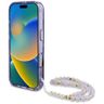 Etui Guess Palm Trees Triangle Pearl     Strap MagSafe do iPhone 16 Pro Max fioletowy na NearMe.pl