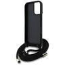 Etui Guess 4G Big Logo Cord StapCrossbody do iPhone 16 czarny na NearMe.pl