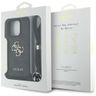 Etui Guess 4G Big Logo Cord Stap         Crossbody do iPhone 16 Pro czarny na NearMe.pl