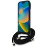 Etui Guess 4G Big Logo Cord Stap         Crossbody do iPhone 16 Pro Max brązowy na NearMe.pl