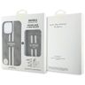 Etui Guess 4G Stripes z portfelem        Magsafe do iPhone 16 Pro Max brązowy na NearMe.pl