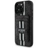 Etui Guess 4G Stripes z portfelem Magsafe do iPhone 16 Pro Max czarny na NearMe.pl