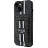 Etui Guess 4G Stripes z portfelem        Magsafe do iPhone 15 czarny na NearMe.pl
