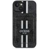 Etui Guess 4G Stripes z portfelem        Magsafe do iPhone 15 czarny na NearMe.pl