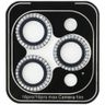 Zestaw 2w1 Guess BP Rhinestone szkło na  ekran i obiektyw aparatu do iPhone 16 Pro Max srebrny na NearMe.pl