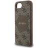 Etui Guess 4G Circle Classic Logo        MagSafe do iPhone 16e / 17e brązowy na NearMe.pl