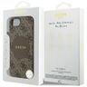 Etui Guess 4G Circle Classic Logo        MagSafe do iPhone 16e / 17e brązowy na NearMe.pl