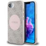 Etui Guess 4G Circle Classic Logo        MagSafe do iPhone 16e / 17e różowo na NearMe.pl