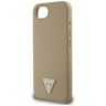 Etui Guess Grained Triangle MagSafe do   iPhone 16e / 17e brązowy na NearMe.pl