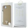 Etui Guess Grained Triangle MagSafe do   iPhone 16e / 17e brązowy na NearMe.pl