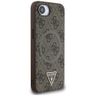 Etui Guess 4G Ring Triangle Logo MagSafe do iPhone 16e / 17e brązowy na NearMe.pl
