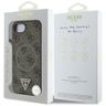 Etui Guess 4G Ring Triangle Logo MagSafe do iPhone 16e / 17e brązowy na NearMe.pl