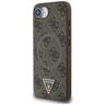 Etui Guess 4G Ring Triangle Logo MagSafe do iPhone 16e / 17e brązowy na NearMe.pl