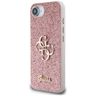 Etui Guess Fixed Glitter Big 4G do       iPhone 16e / 17e różowy na NearMe.pl